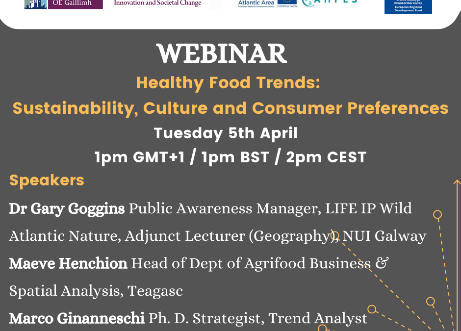 • «Healthy foods»: A webinar to explore the evolution of consumption trends
