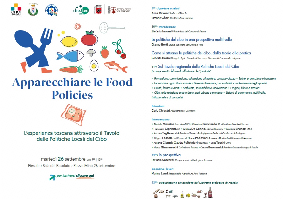 • Le politiche locali del cibo e l’importanza dei PAT